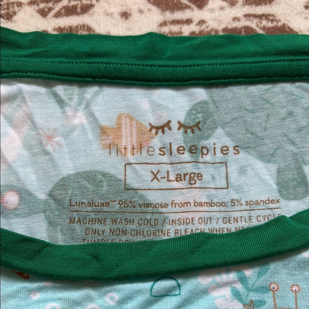 Little Sleepies Sea Turtle Friends Top - Picture 2 of 3